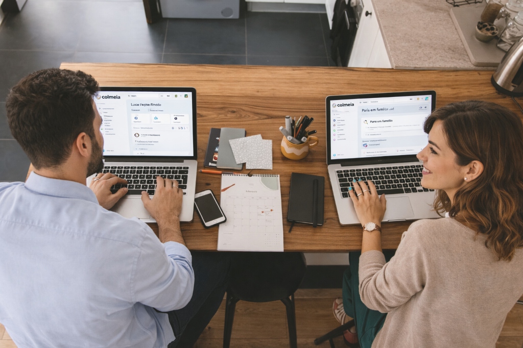 Viajantes Aproveitando